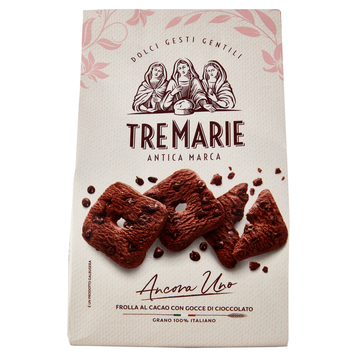 TRE MARIE BISCOTTI FROLLA AL CACAO CON GOCCE DI CIOCCOLATO 315g (12 in a box)