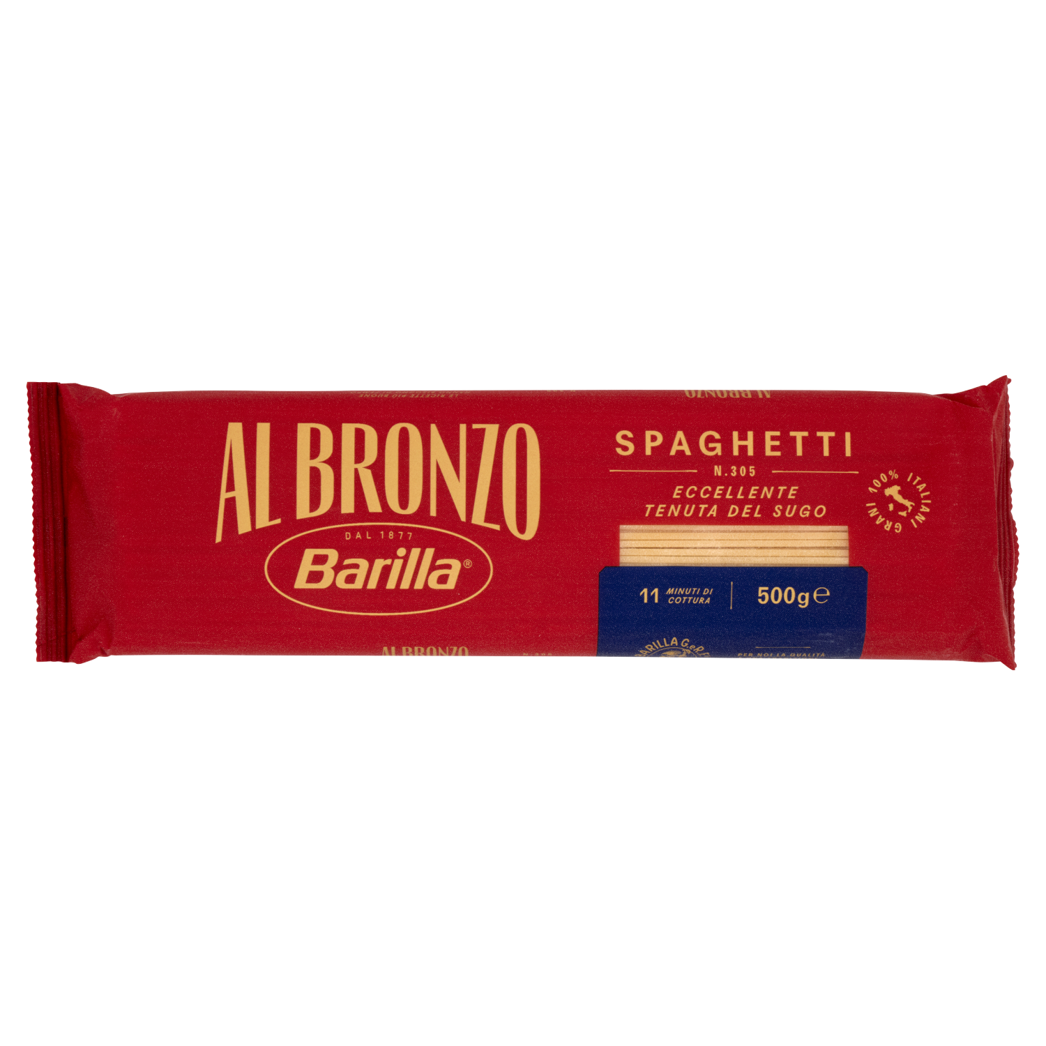 BARILLA BRONZO SPAGHETTI 50og (24 in a box)