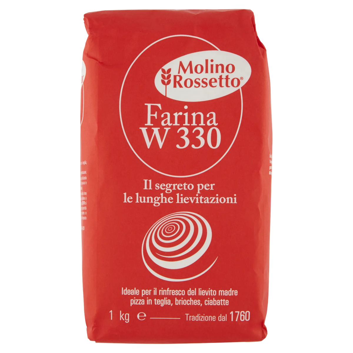MOLINO ROSSETTO FARINA GRANO TENERO "00" W330 1kg (9 in a box)