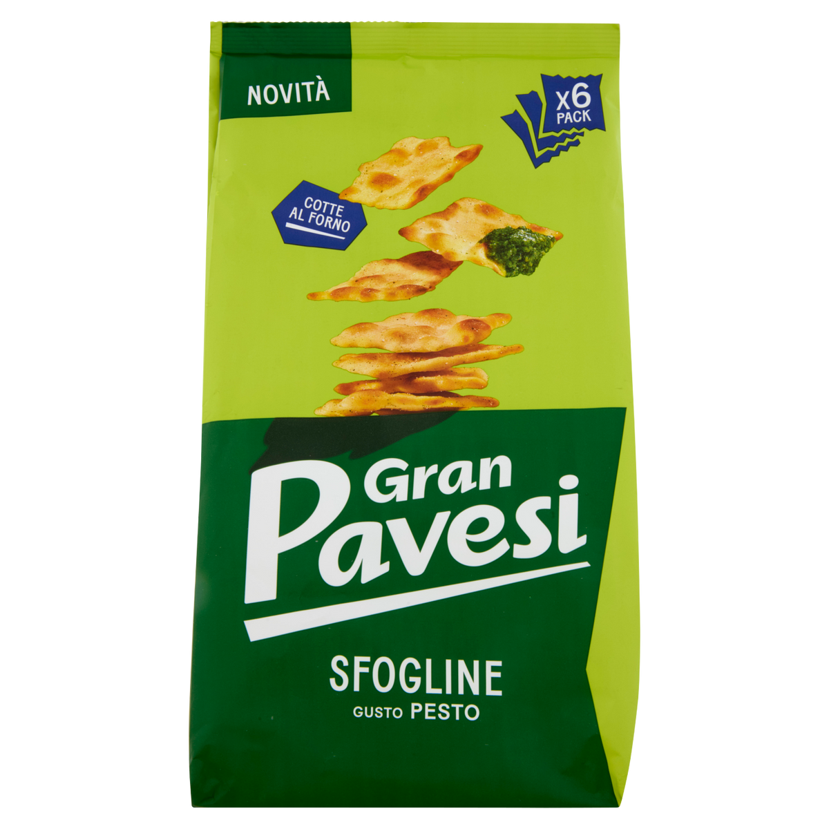 GRAN PAVESI SFOGLINE PESTO 180g (16 in a box)