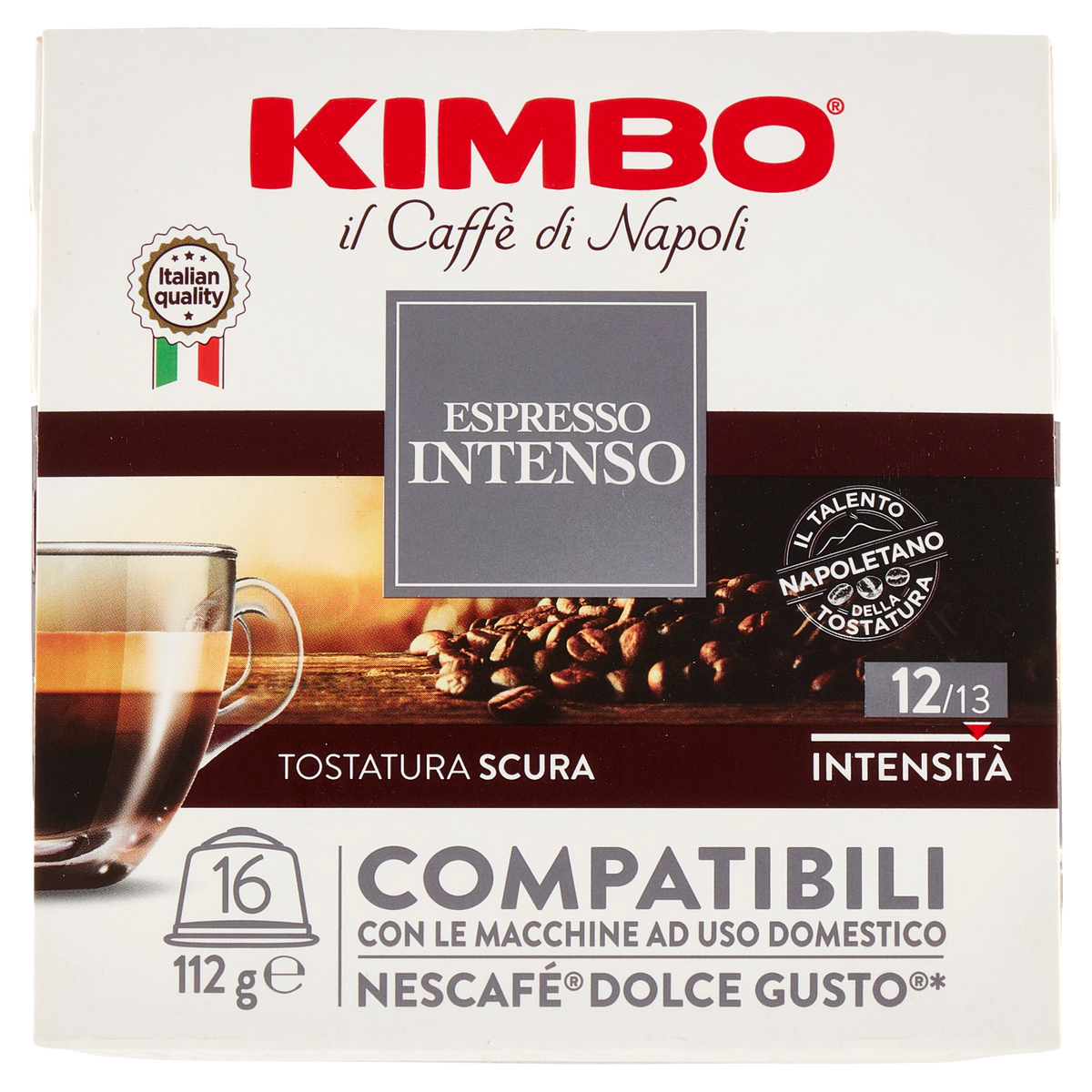 KIMBO CAPSULE INTESO DOLCE GUSTO 112g (6 in a box)