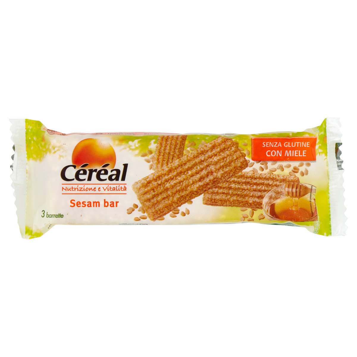 CEREAL SESAMO BAR. 50g (24 in a box)