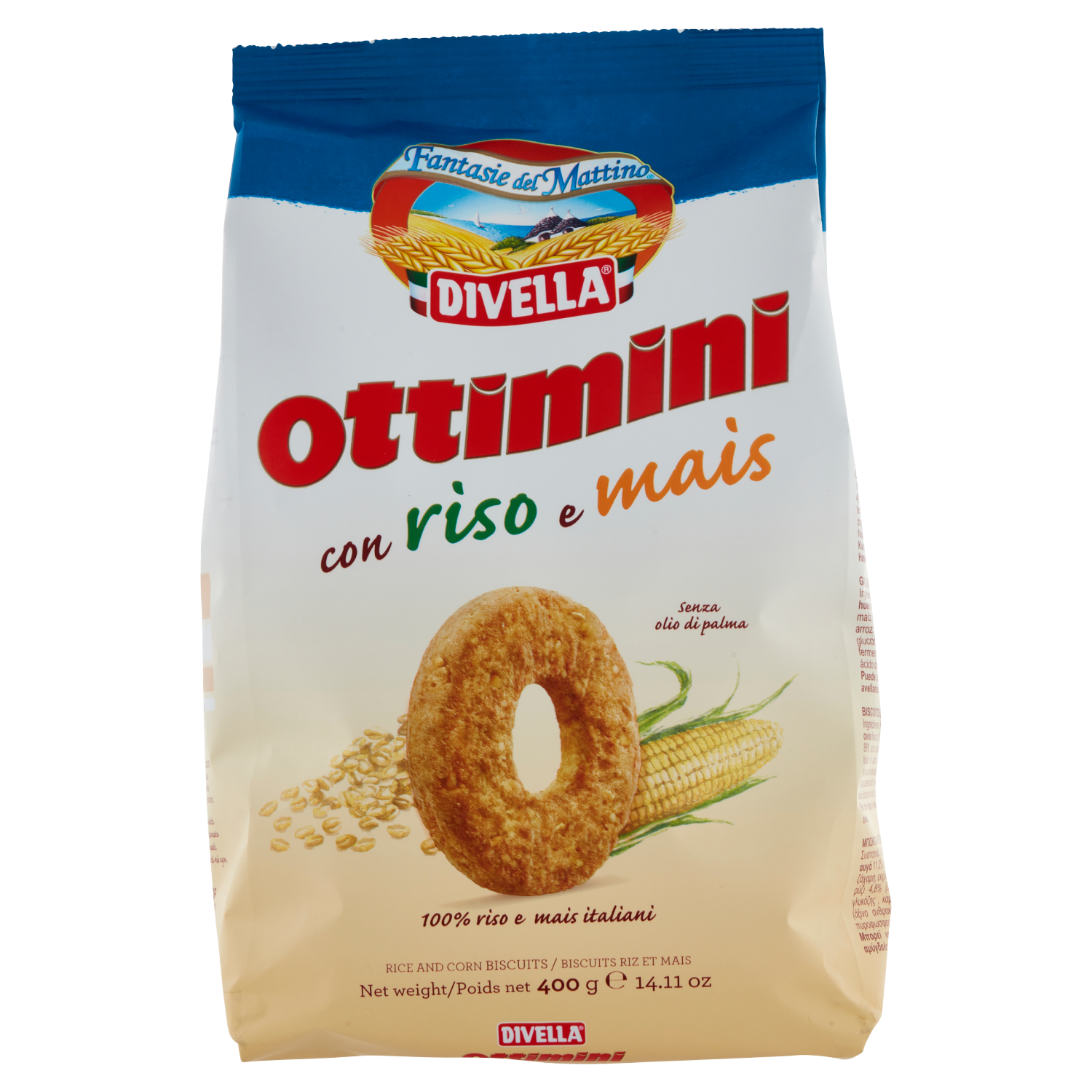 DIVELLA OTTIMINI RISO 400g (12 in a box)