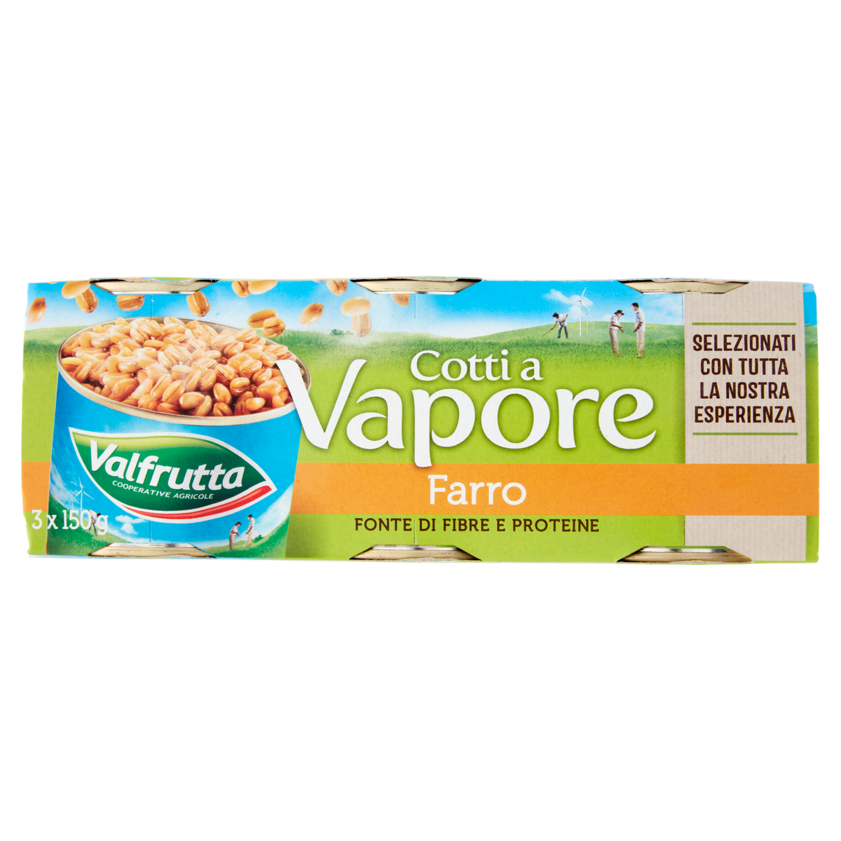 VALFRUTTA FARRO 150g X3 450g (8 in a box)