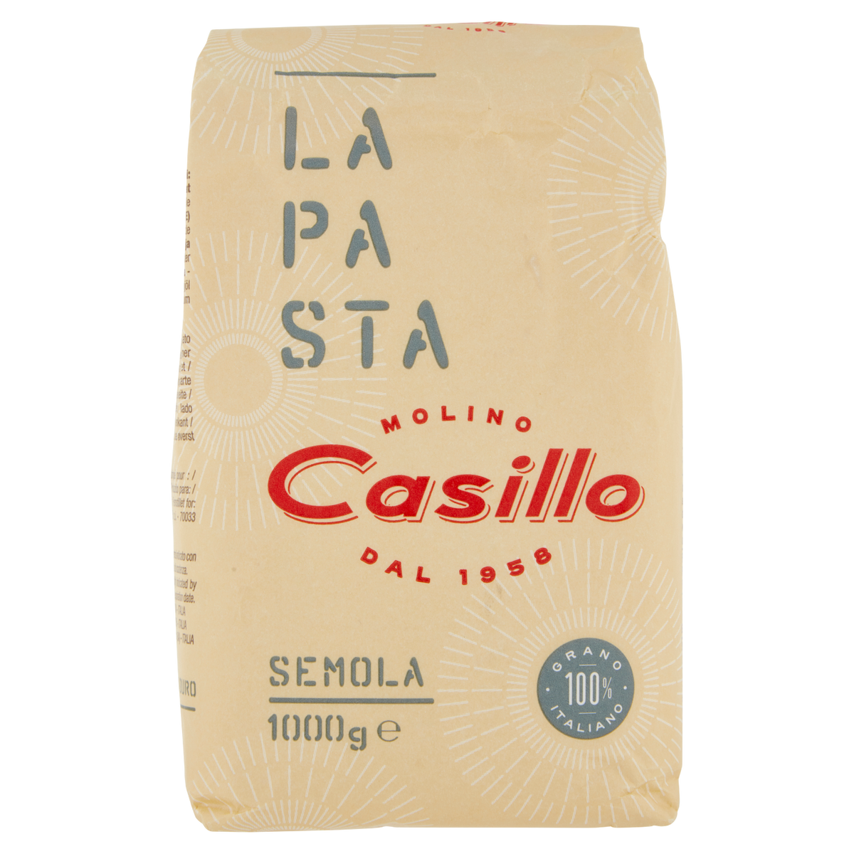 CASILLO SEMOLA ITALIANA 1kg (10 in a box)