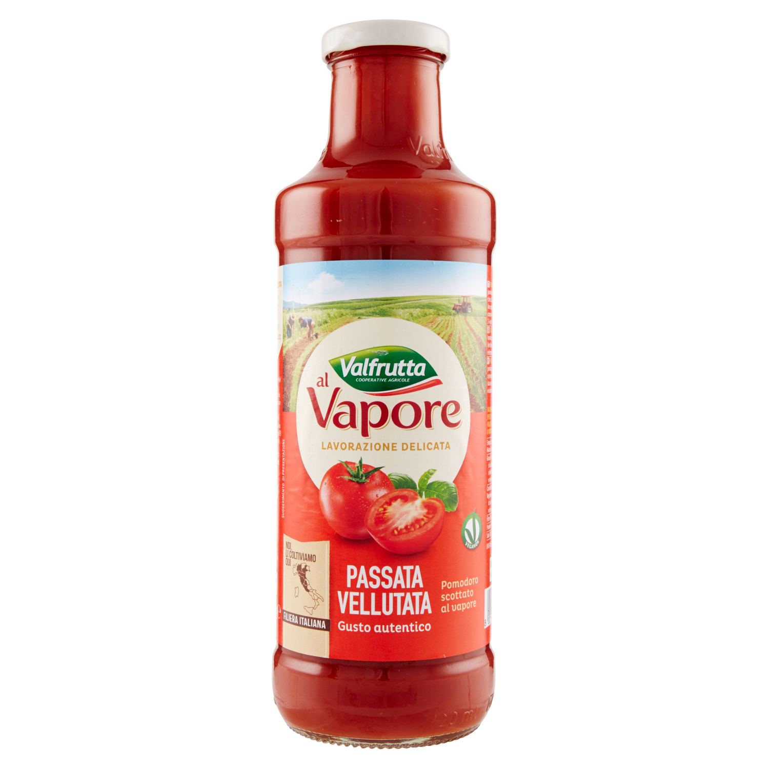 VALFRUTTA PASSATA VELLUTATA AL VAPORE 700g (6 in a box)