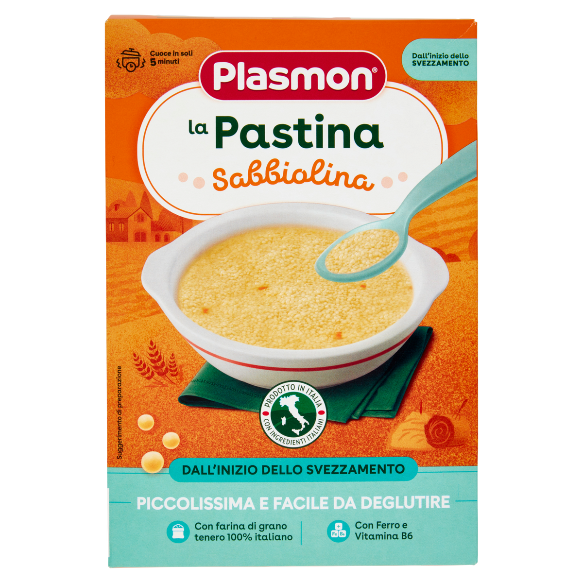 PLASMON SABBIOLINA 300g (12 in a box)