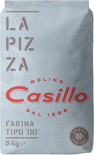 Casillo Farina Pizza Kg.5 Tipo 1 - W 340 (Single Item)