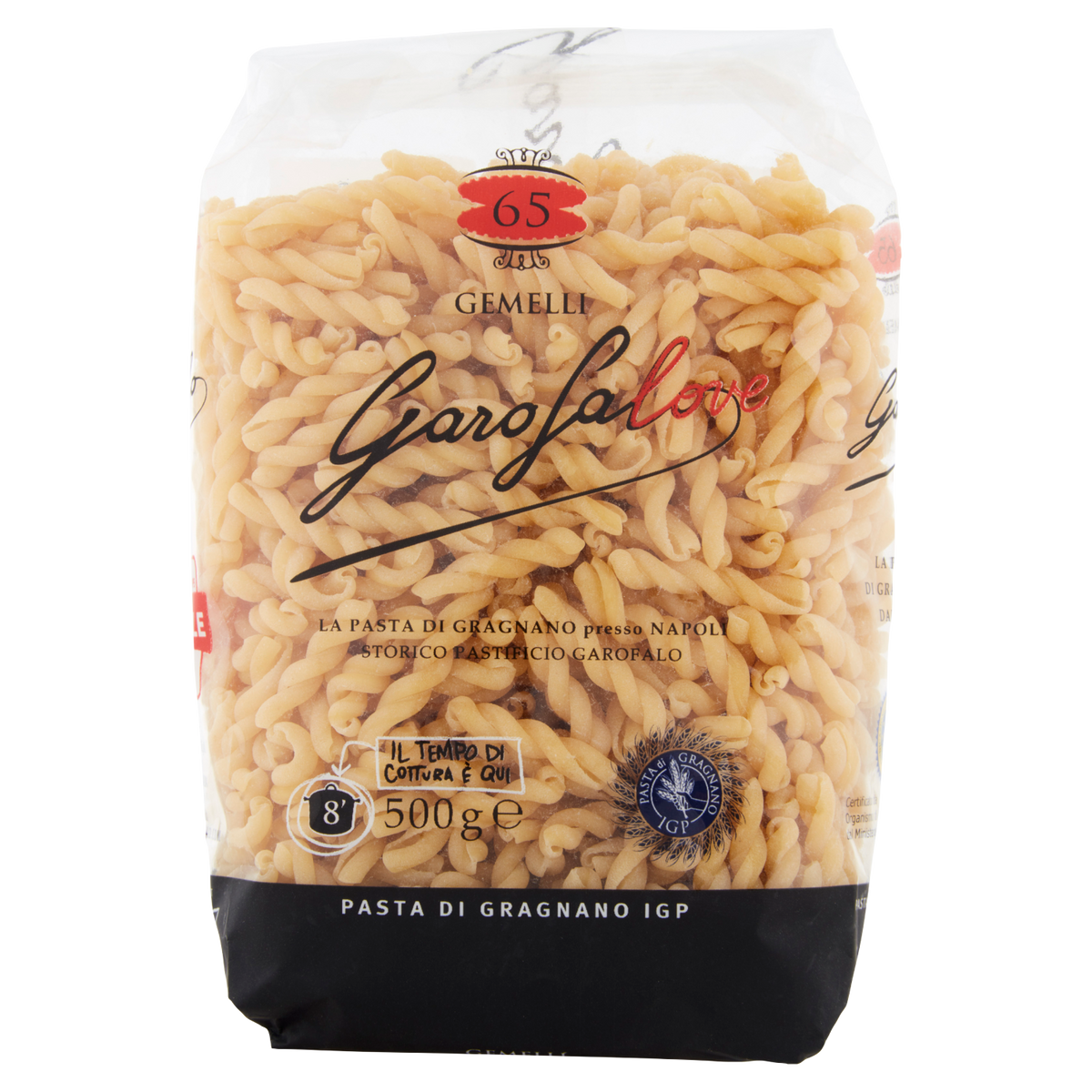 GAROFALO PASTA DI SEMOLA GEMELLI 500g (16 in a box)