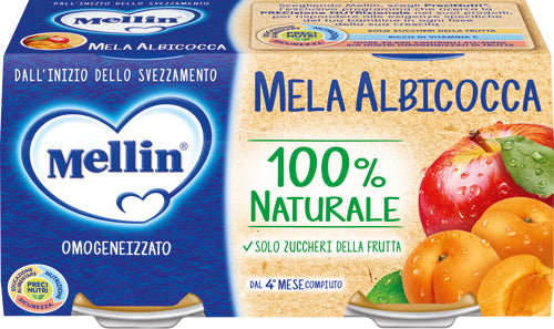 MELLIN OMO MELA/ALBICOCCA G. 100X2