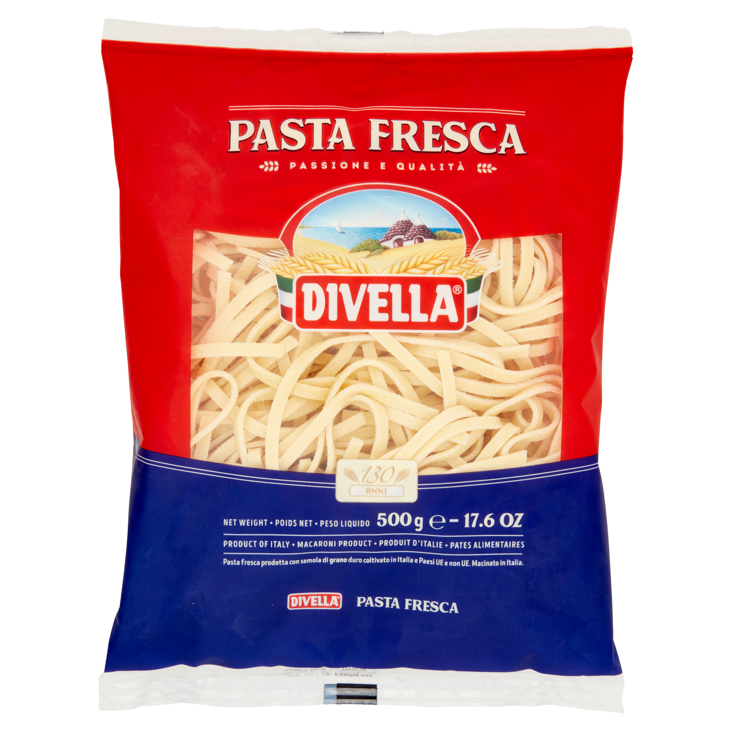 DIVELLA PASTA FRESCA SCIALATIELLI 500g 10 in a box)