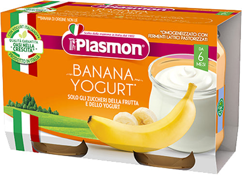 PLASMON OMO YOG/BANANA G.120X2