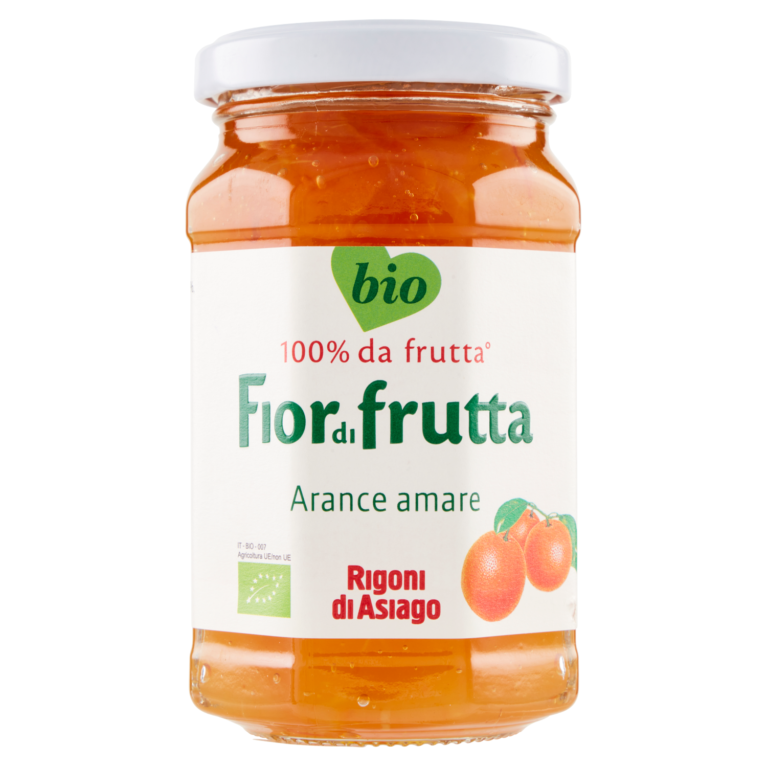 RIGONI CONFETTURA FIOR DI FRUTTA ARANCE AMARE 250g (6 in a box)