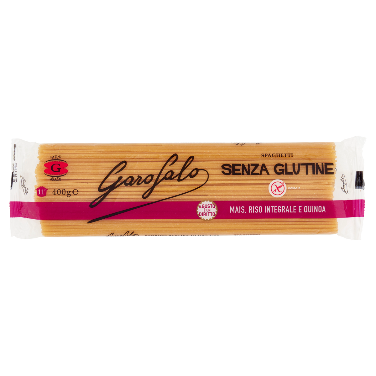 GAROFALO PASTA SENZA GLUTINE SPAGHETTI 500g (15 in a box)