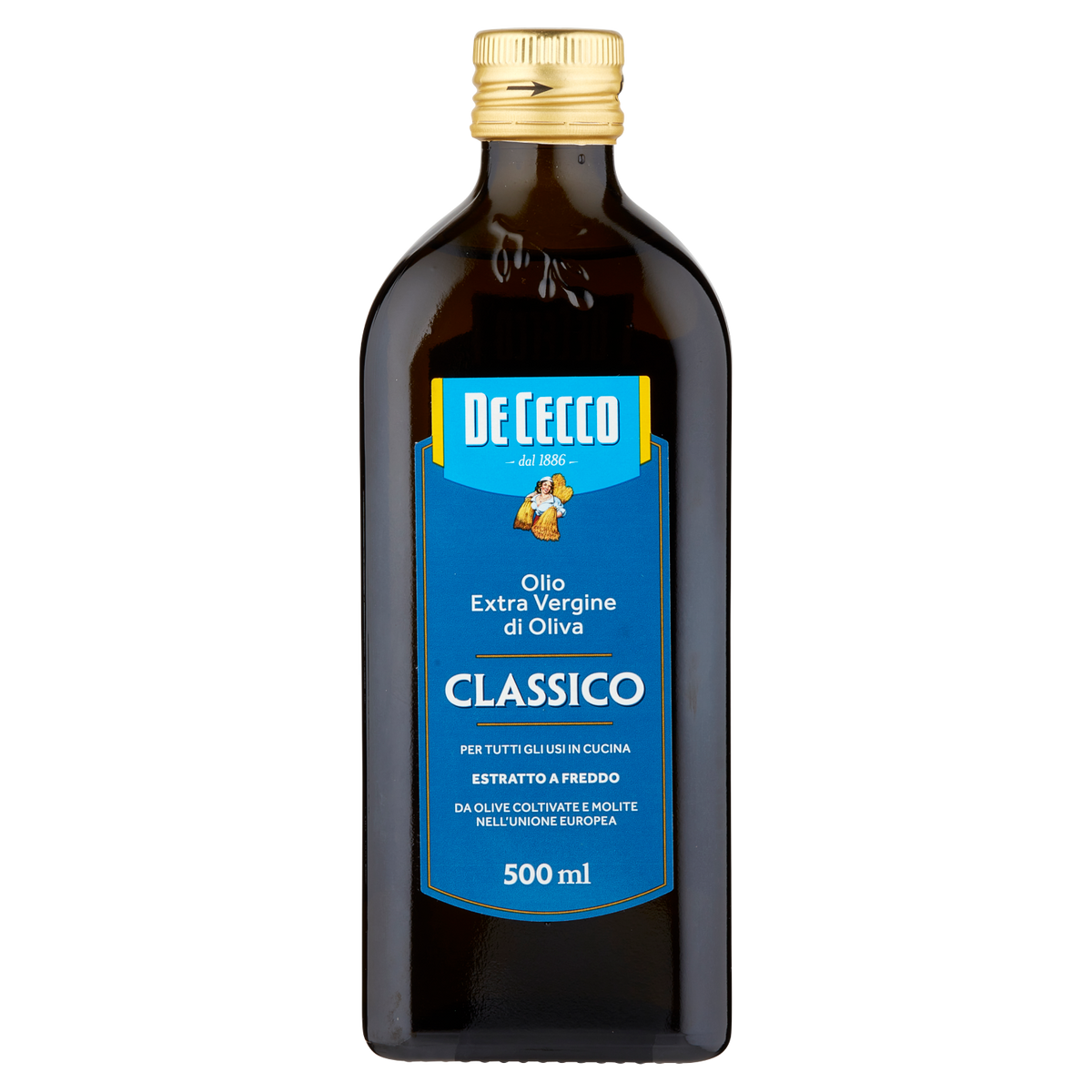 DE CECCO OLIO EXTRAVERGINE D'OLIVA CLASSICO 500ml (12 in a box)