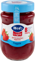 Hero Confettura Fragola Light Senza Zucchero 280 Gr