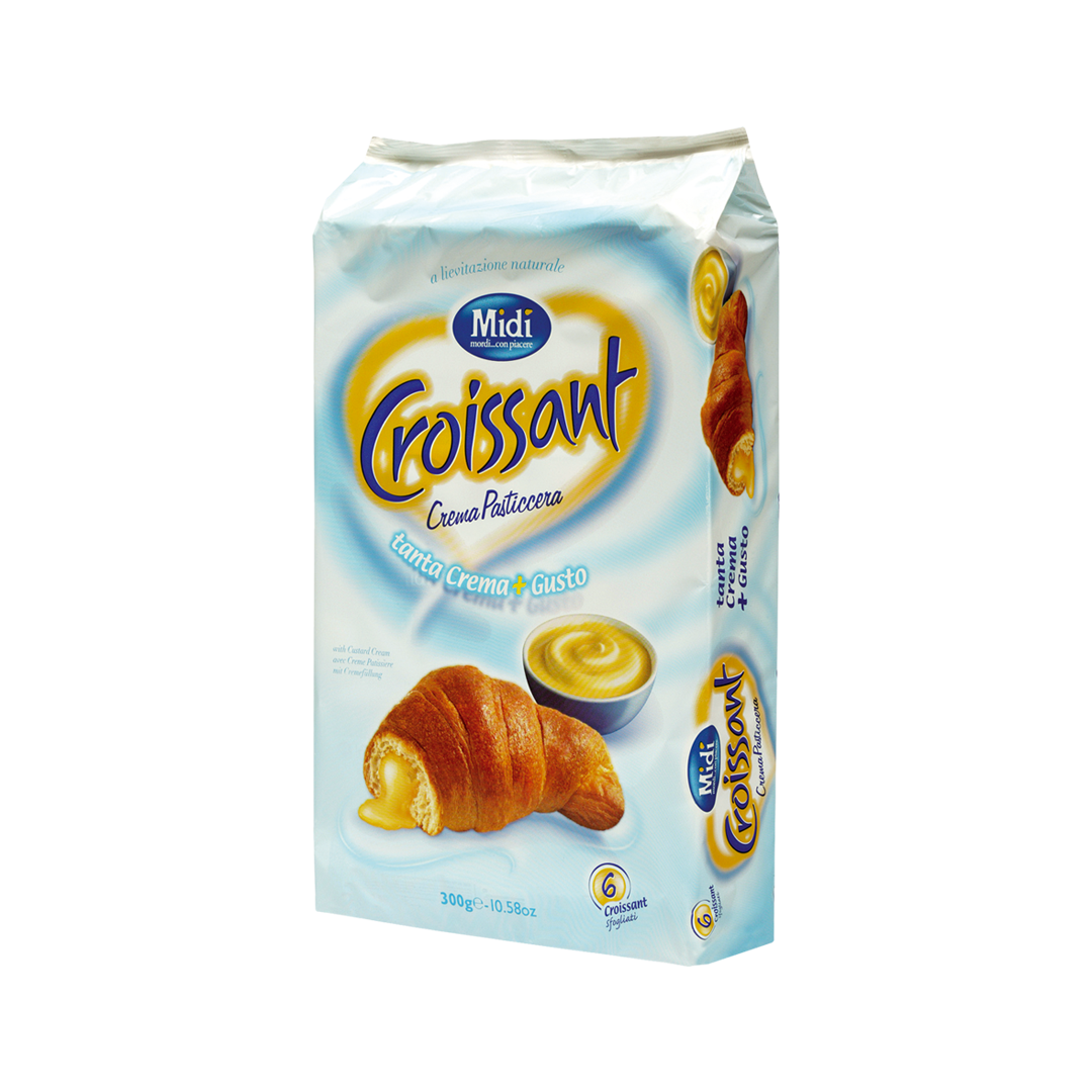 MIDI' CROISSANT CREMA PASTICCERA 300g (12 in a box)