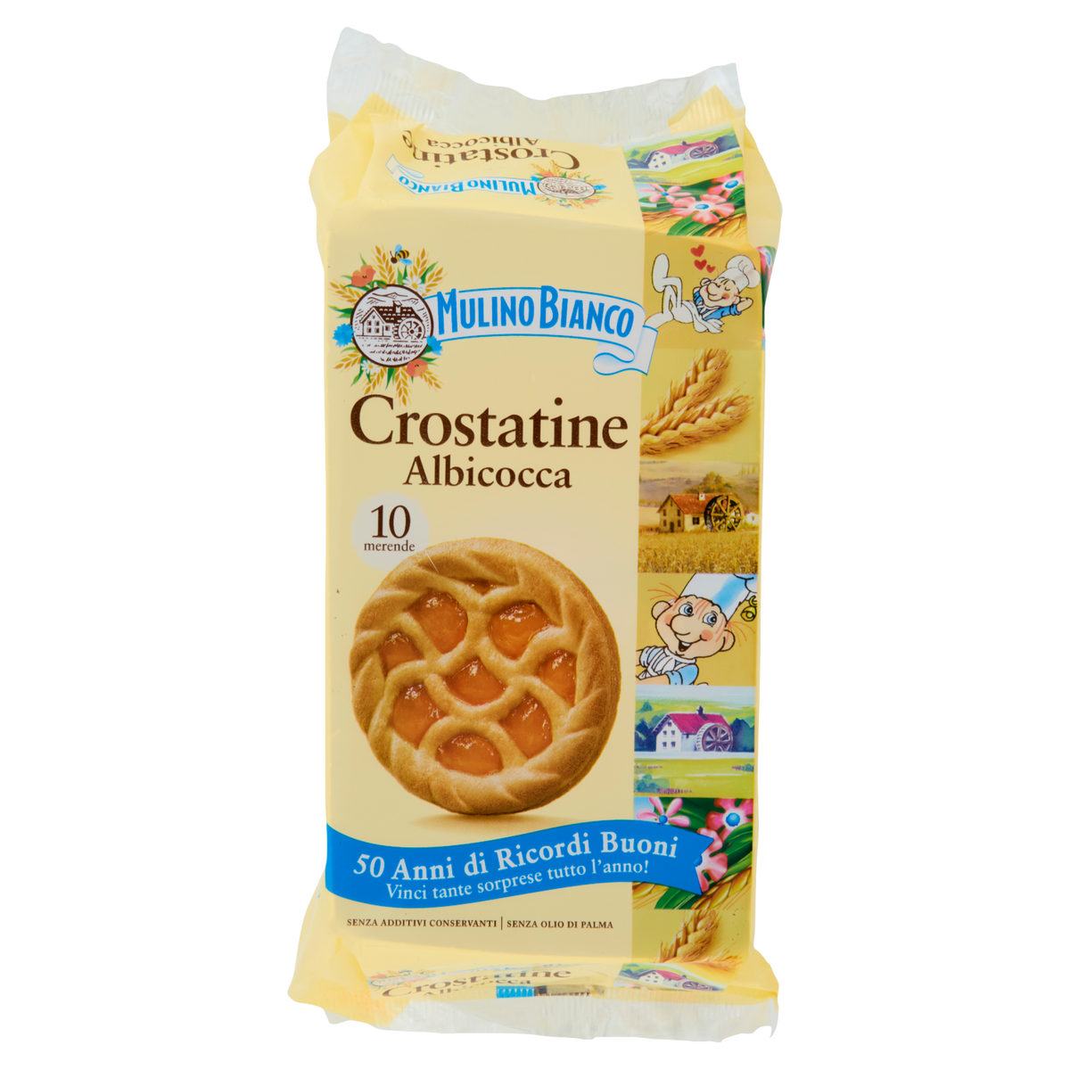 MULINO BIANCO CROSTATINA ALBICOCCA X10 400g (12 in a box)