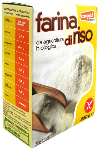 Pedon Farina Di Riso Biologica g.250 S/Glutine (12 In A Box) (£0.95 Each)