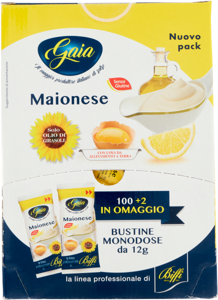 GAIA MAIONESE BUSTINE X102 12g (single item)