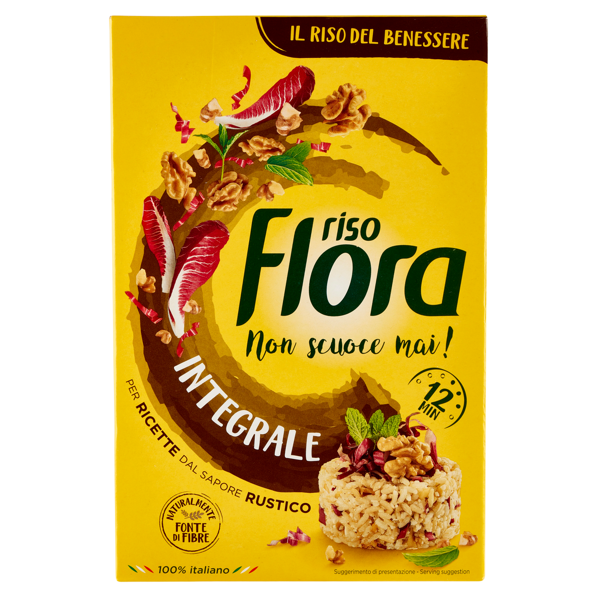 FLORA RISO INTEGRALE 1kg (10 in a box)