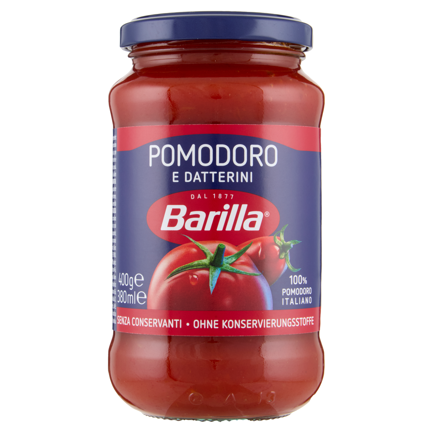 BARILLA SUGO POMODORO A PEZZI 400g (6 in a box)