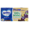 MELLIN OMOGENEIZZATO ALLA FRUTTA PRUGNA 100GR X2 200g (12 in a box)