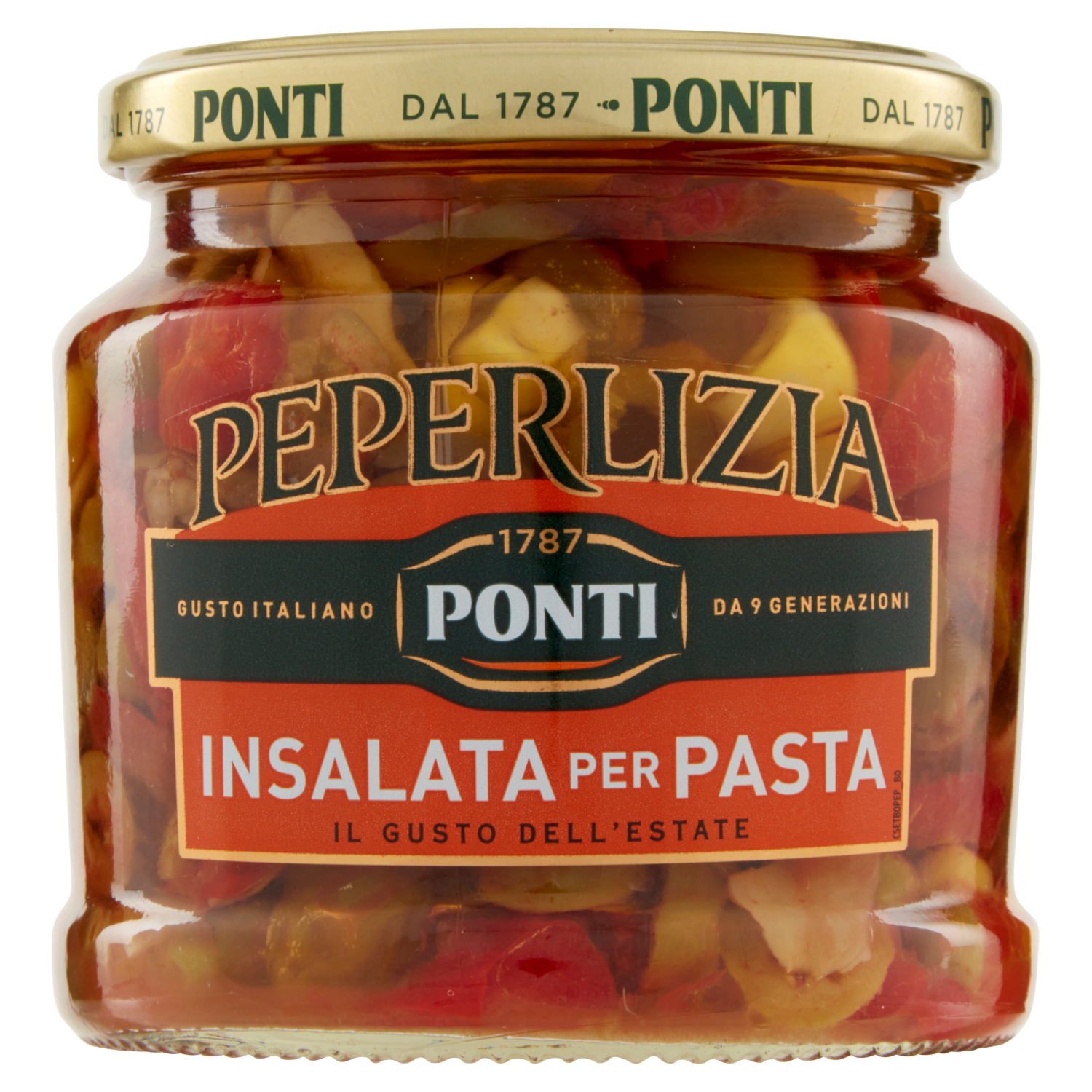 PONTI PEPERLIZIA INSALATA PER PASTA 370g (12 in a box)