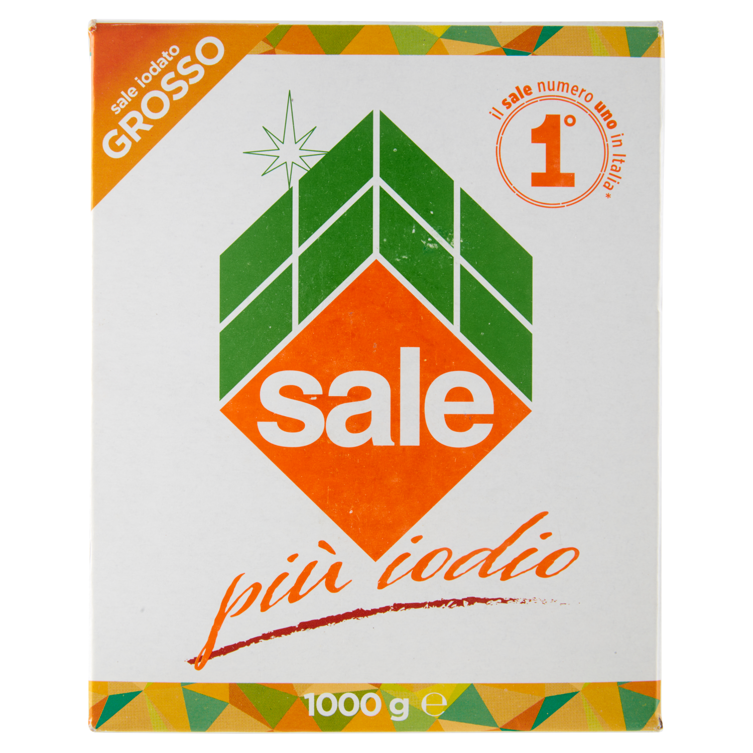 ITALKALI SALE DI SICILIA IODATO GROSSO 1kg (12 in a box)