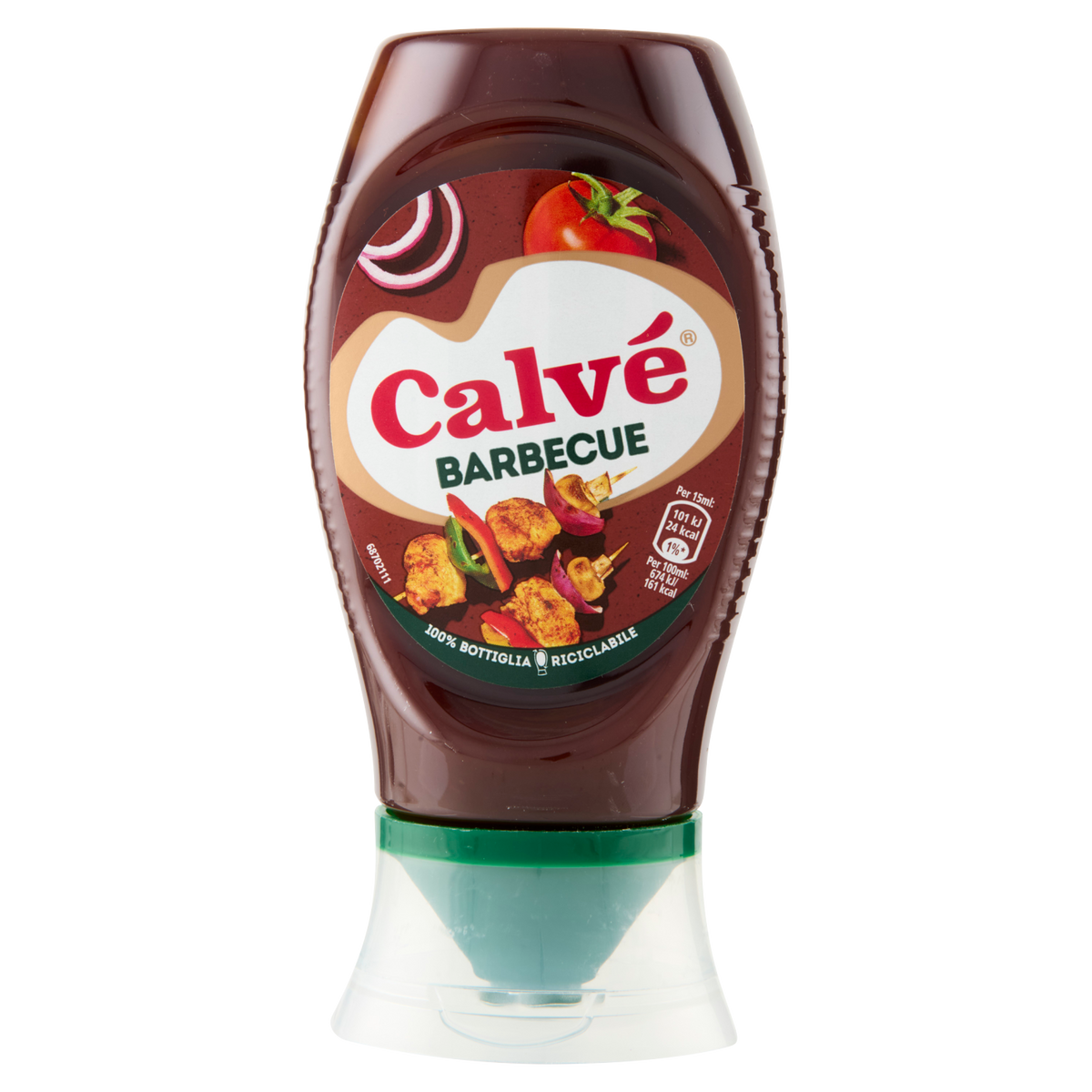 CALVE' TOP DOWN SALSA BARBECUE 250ml (8 in a box)