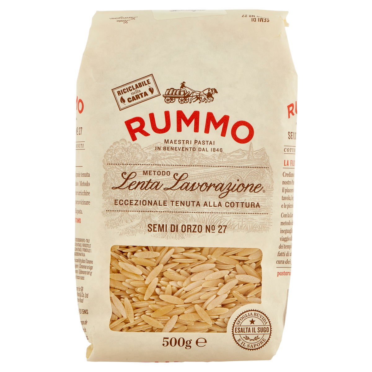 RUMMO SEMI DI ORZO N27 500g (16 in a box)