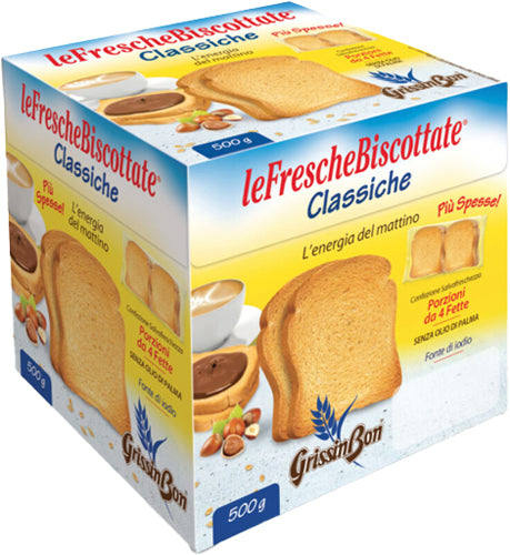 Grissin Bon Lefresche Biscotta Te gr.500 (Pz14x4) (8 In A Box) (£1.94 Each)