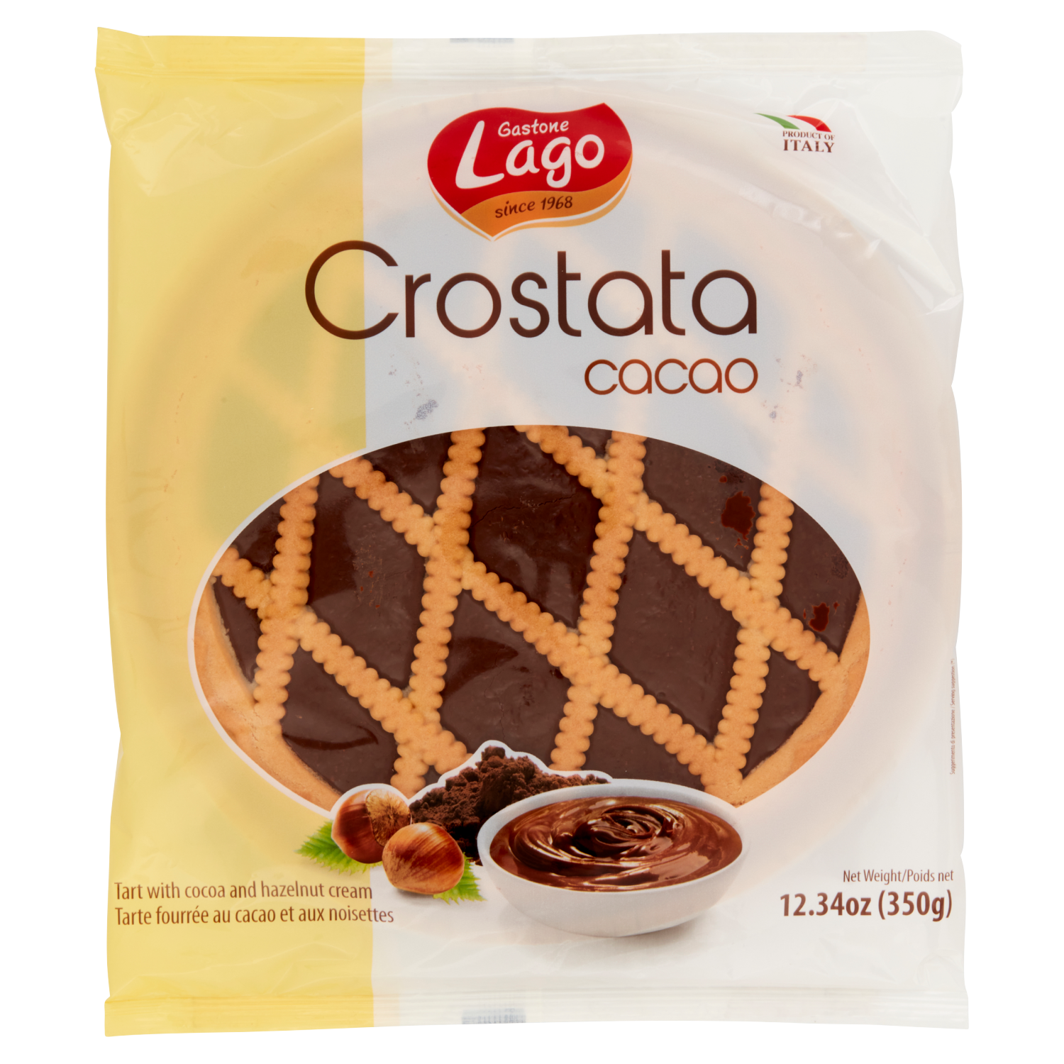 LAGO CROSTATA CACAO 350g(12 in a box)