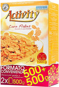 Activity Corn Flakes g.500+500 (6 In A Box) (£3.36 Each)