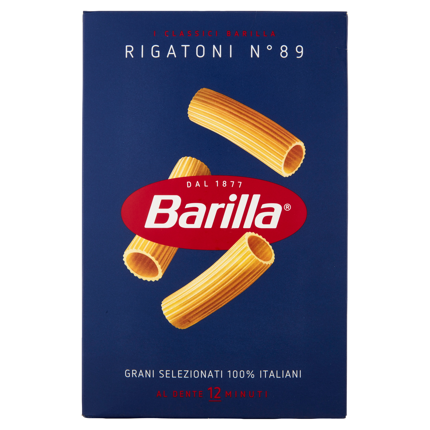BARILLA PASTA DI SEMOLA RIGATONI N.89 500g (20 in a box)