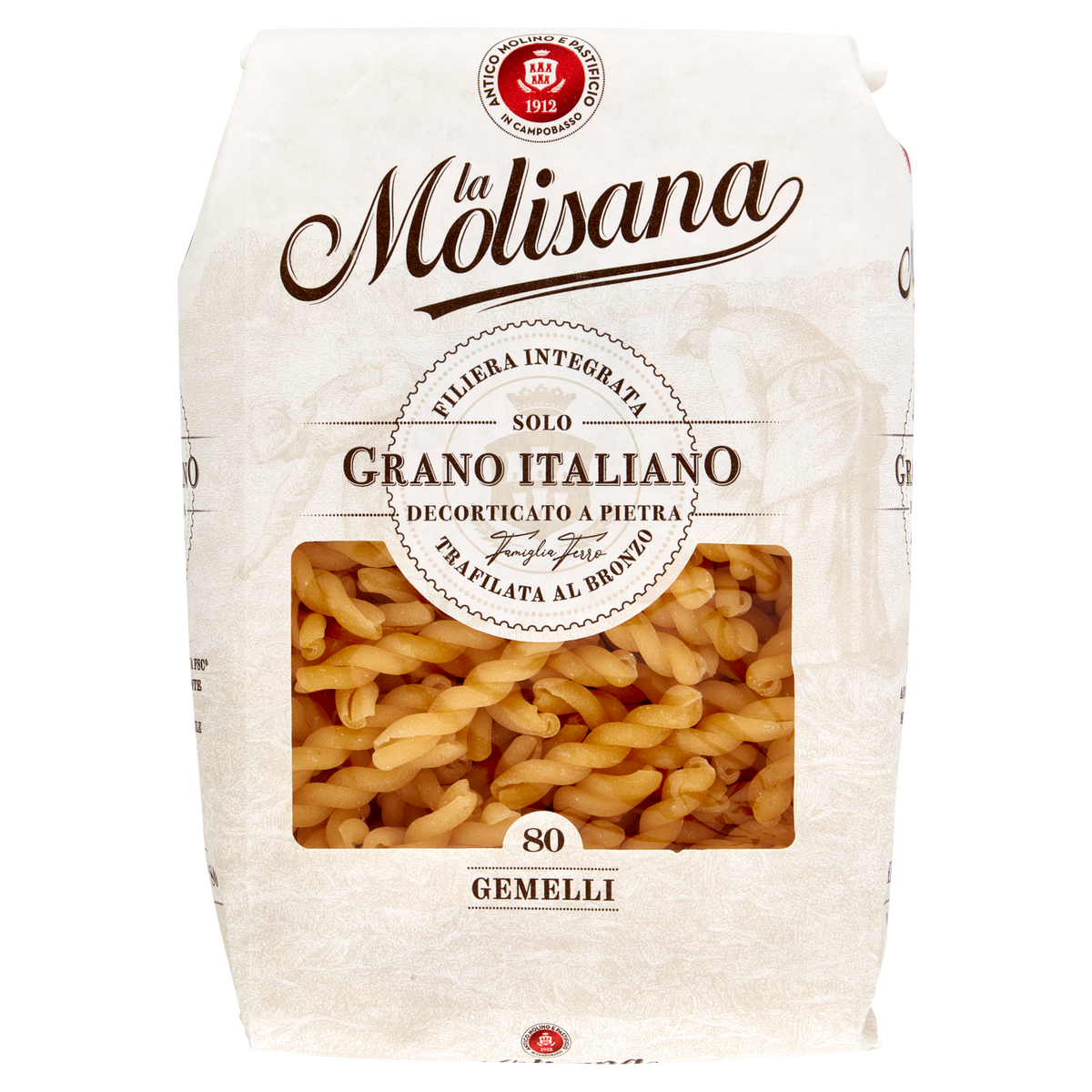 MOLISANA GEMELLI N80 500g (24 in a box)