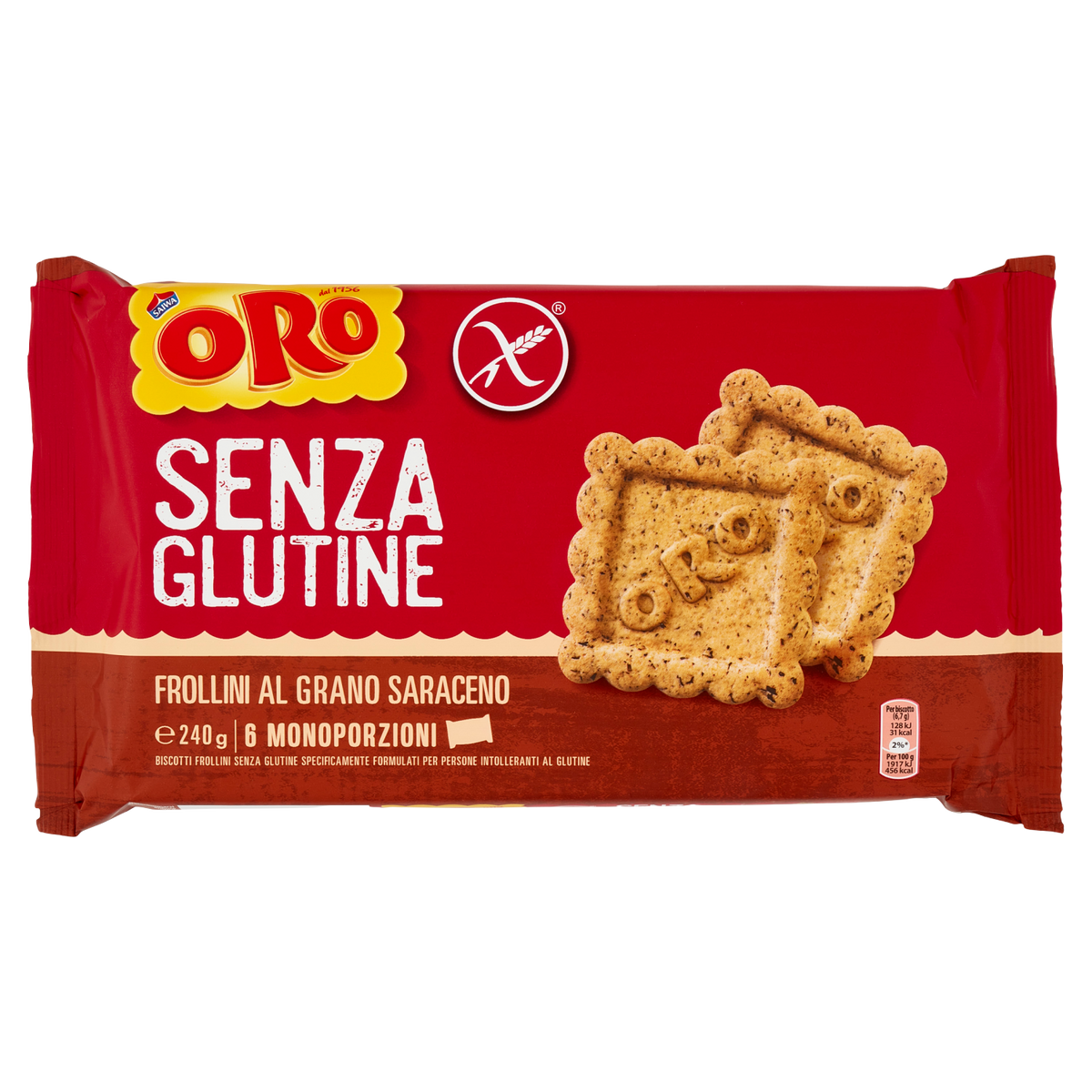 SAIWA ORO GRANO SARACENO gluten-free 240g (10 in a box)