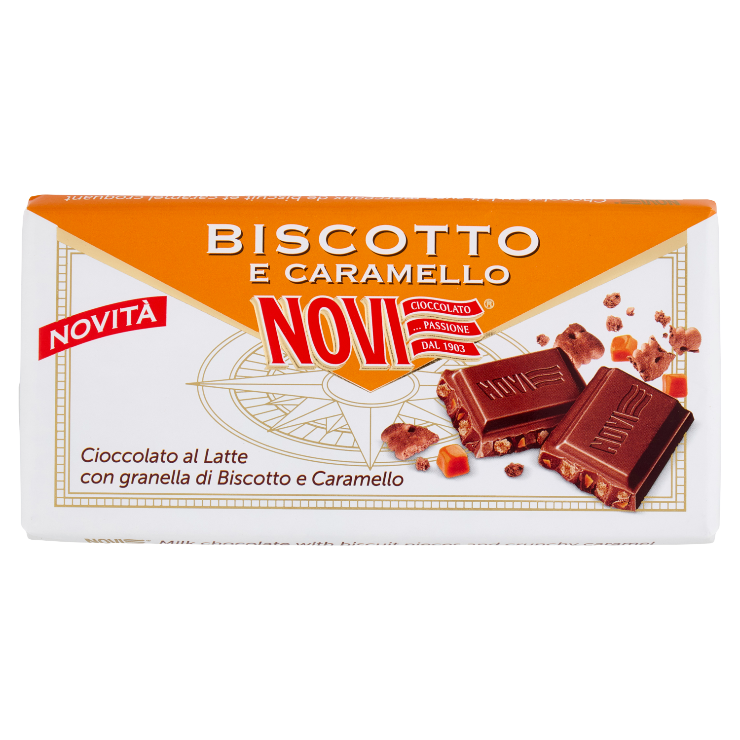 NOVI BISCOTTO/CARAMELLO 100g (24 in a box)