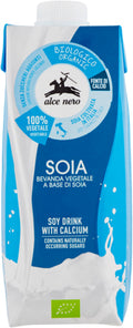 Alce Nero Bevanda Di Soia Bio ml 500 -Brik- (12 In A Box) (£1.13 Each)