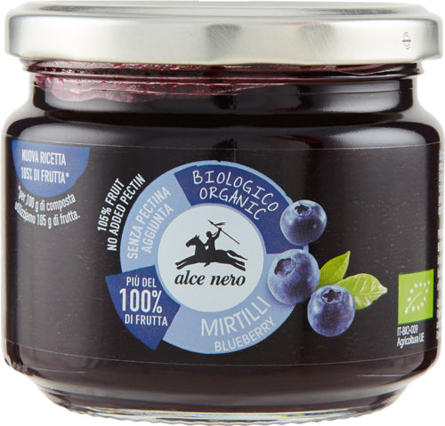 Alce Nero Composta Mirtilli g.270 Bio (6 In A Box) (£3.31 Each)