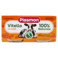 PLASMON OMOGENEIZZATO VITELLO 80g X2 160g (12 in a box)