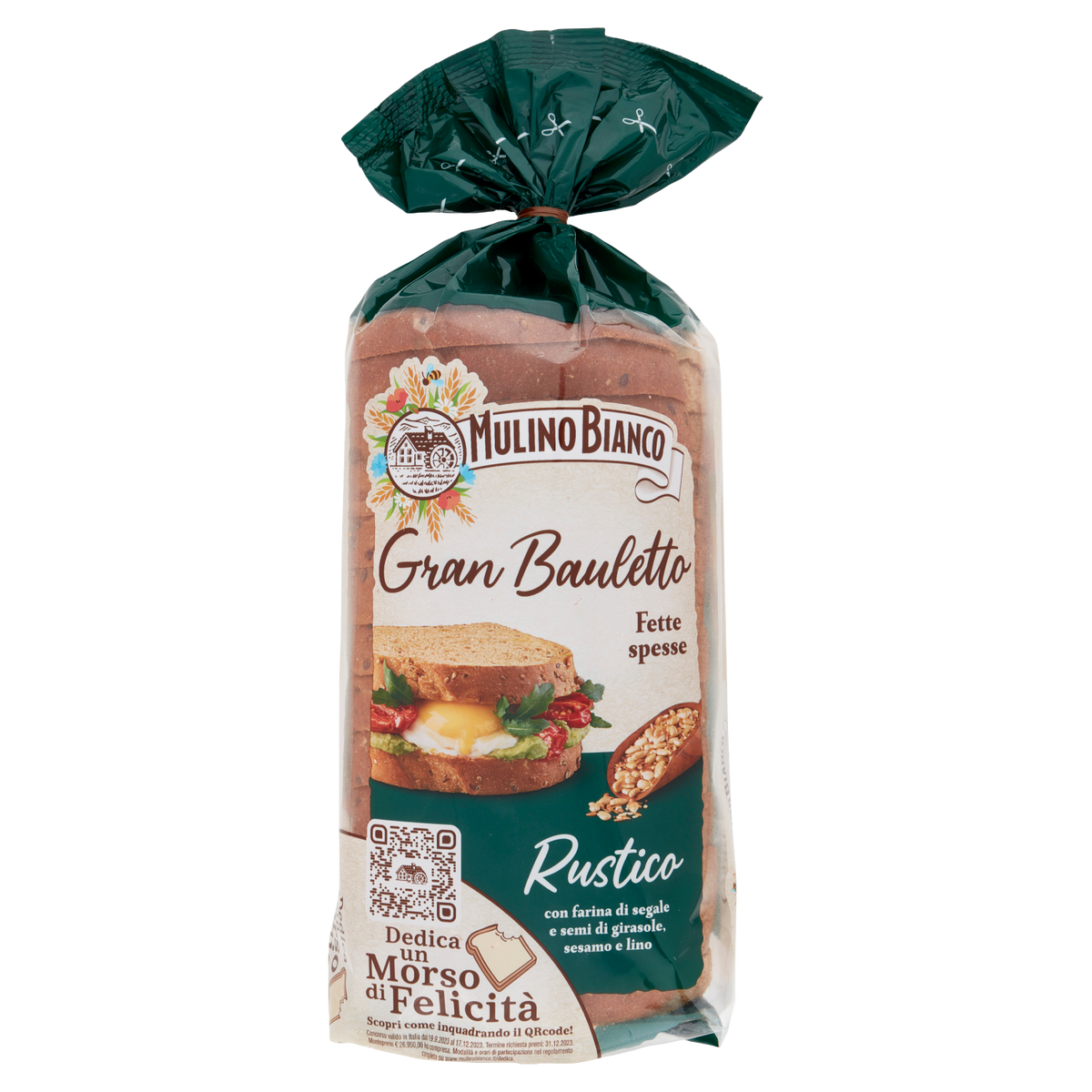 MULINO BIANCO PANE RUSTICO 500g (6 in a box)