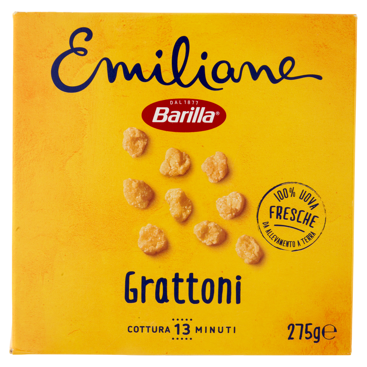 BARILLA EMILIANE GRATTONI UOVO 275g (24 in a box)