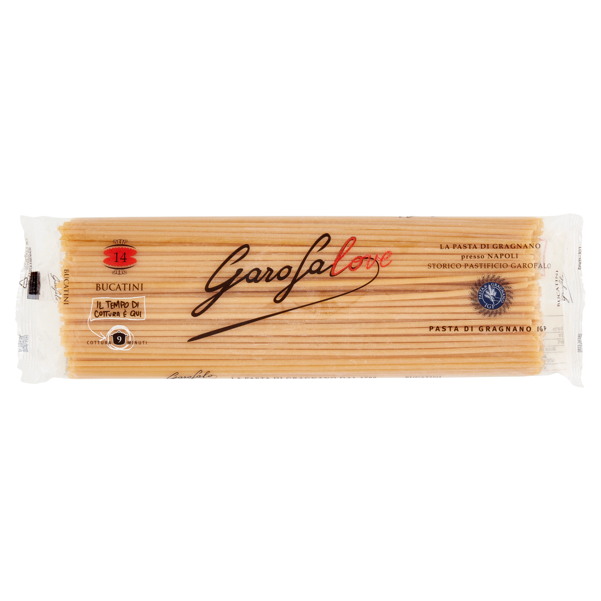GAROFALO PASTA DI SEMOLA BUCATINI 500g (24 in a box)