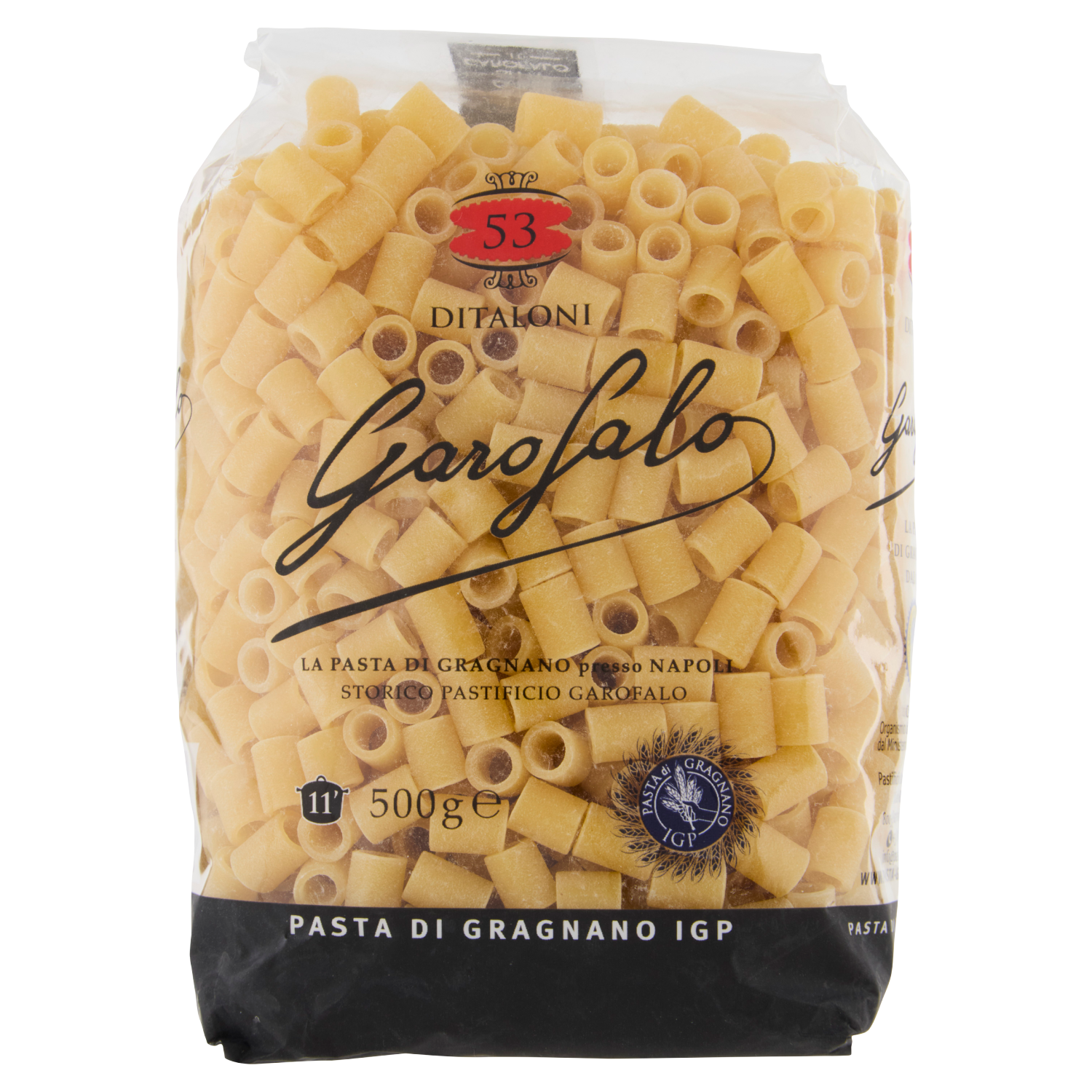 GAROFALO PASTA DI SEMOLA DITALONI 500g (16 in a box)