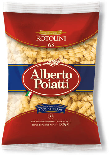 Alberto Poiatti Kg.1 Rotolini N.63 (12 In A Box) (£1.07 Each)