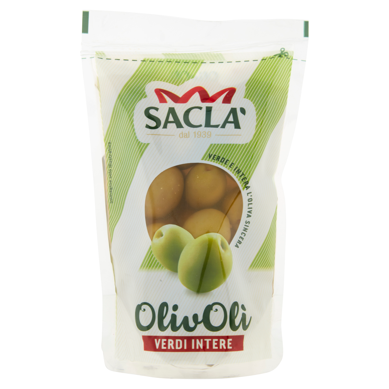 SACLA' OLIVE SNOCCIOLATE 185g (48 in a box)