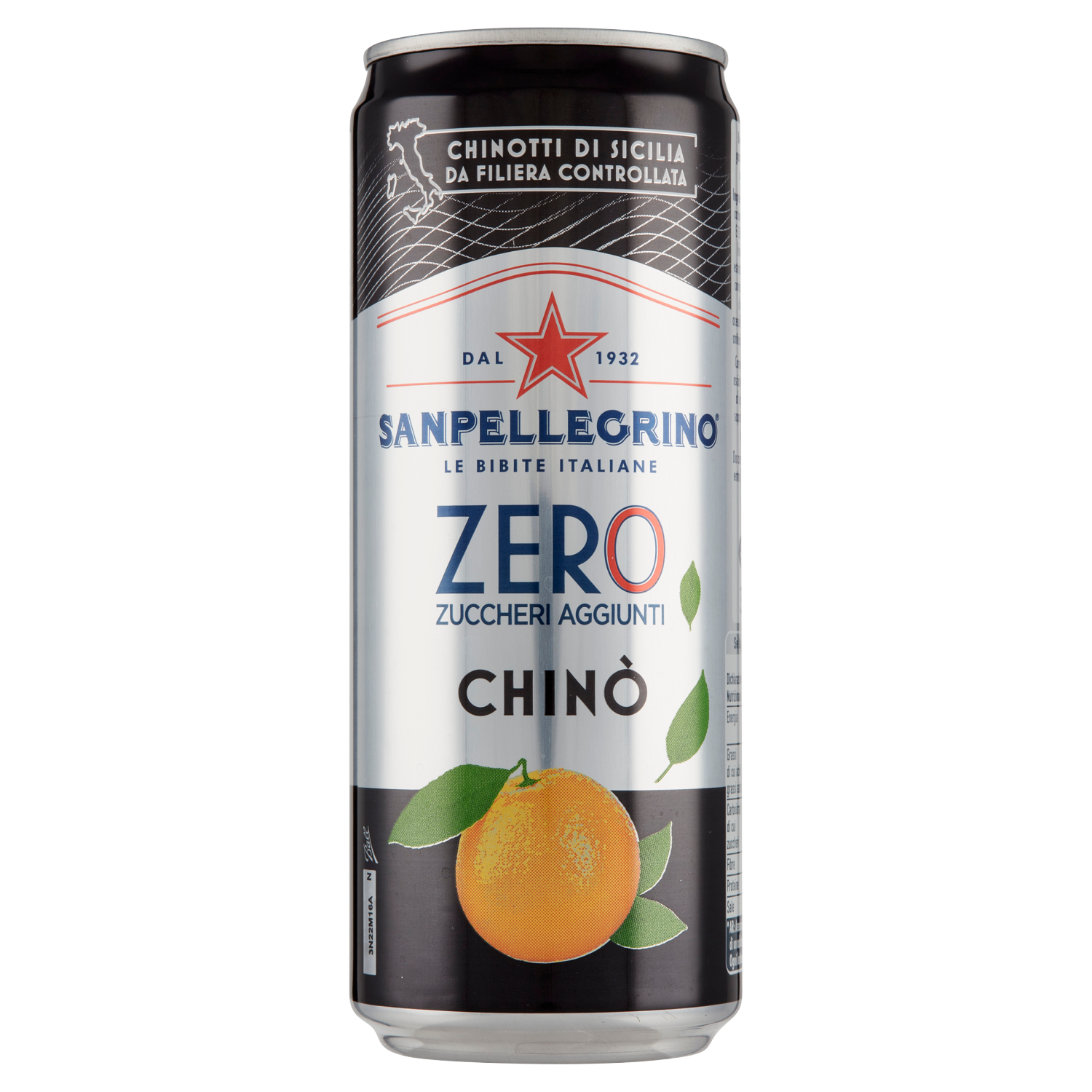 SANPELLEGRINO CHINÒ ZERO 330ml (24 in a box)