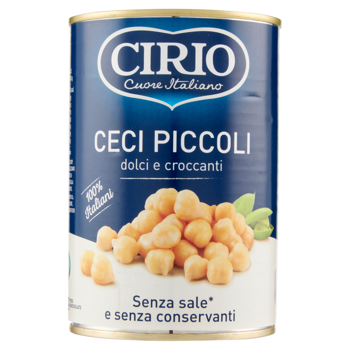 CIRIO CECI PICCOLI SENZA SALE 400g (12 in a box)