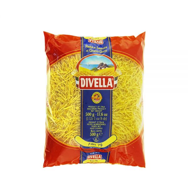 DIVELLA PASTA DI SEMOLA FILINI N.79 500g (24 in a box)